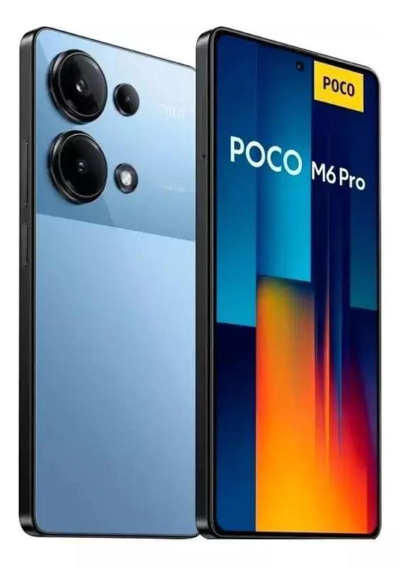 Smartphone Xiaomi Poco M6 Pro 512GB 12GB Ram (Versao Global) (BLUE